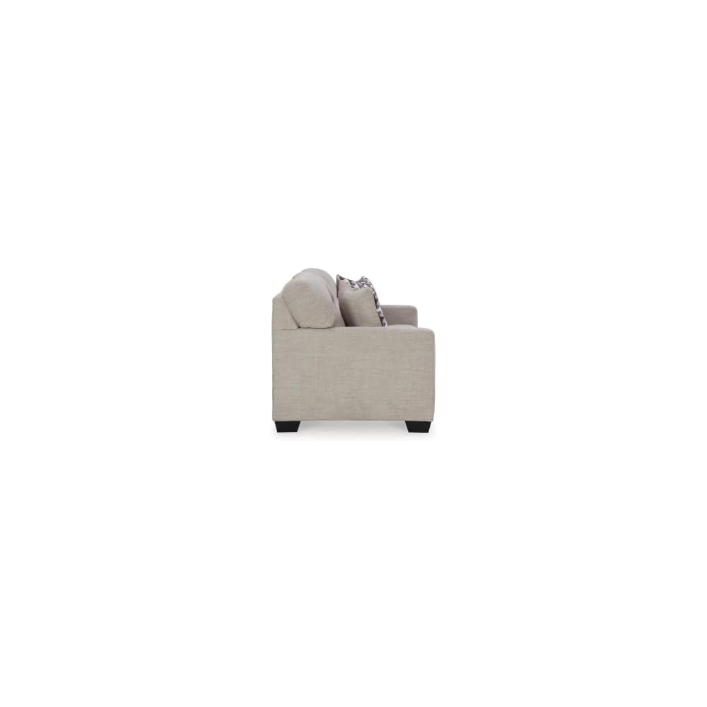 Signature Design by Ashley Mahoney Sofa, Pebble Beige Living Room Couch