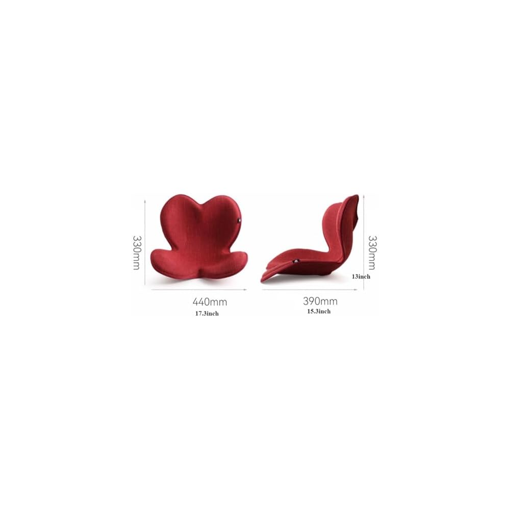 LSLYTQ Floor Chair, Bed Bay Window Chairs Floor Chair with Back Support, Padded Lazy Sofa Chair, Waist Protection Nursing Chairs, Portable Floor Seat for Adults, Pregnant Meditation Chair