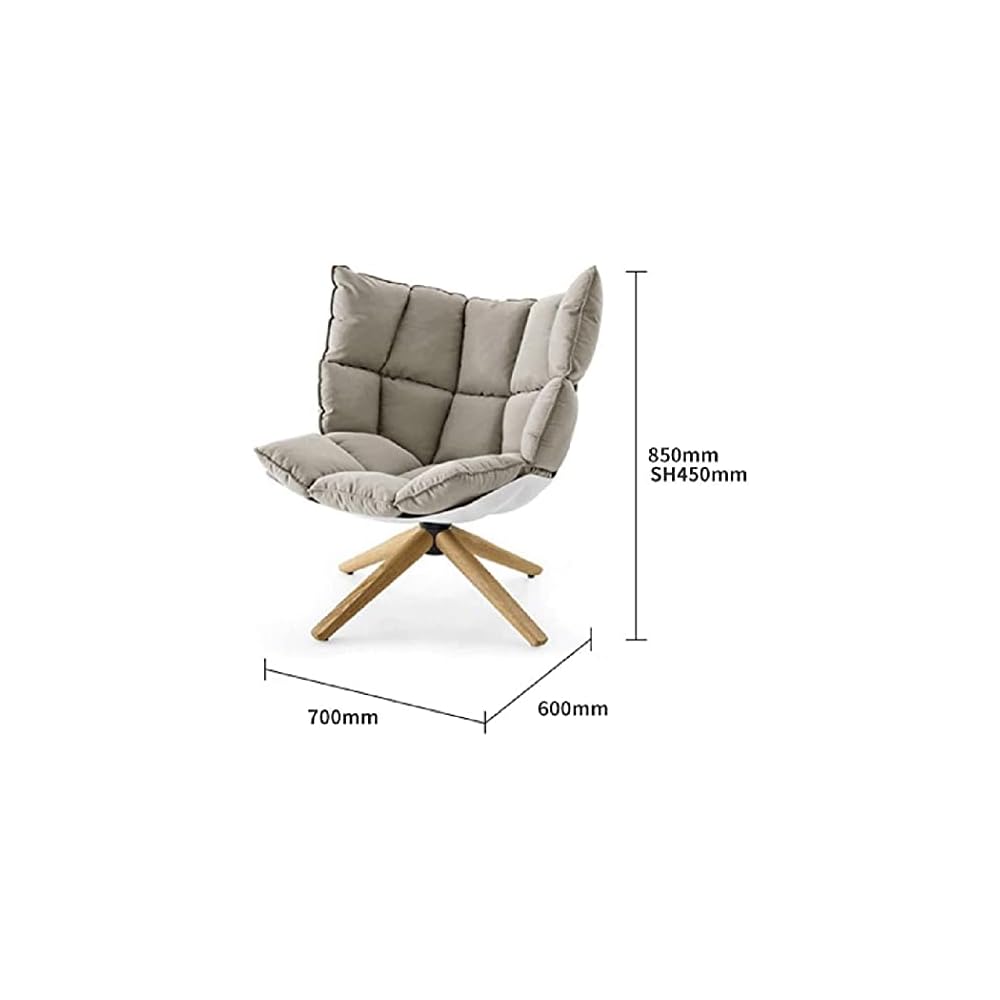 Armchair Lounge Chair Floor Sofa Chair Fabric Accent Chair Bedroom Chair Chairs for Living Room