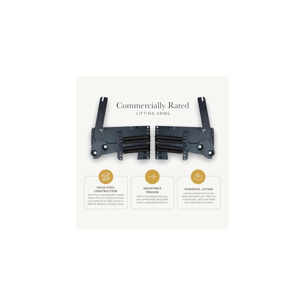 Wilding Wallbeds Murphy Bed Kit King Queen Full Twin Spring Lift Hardware