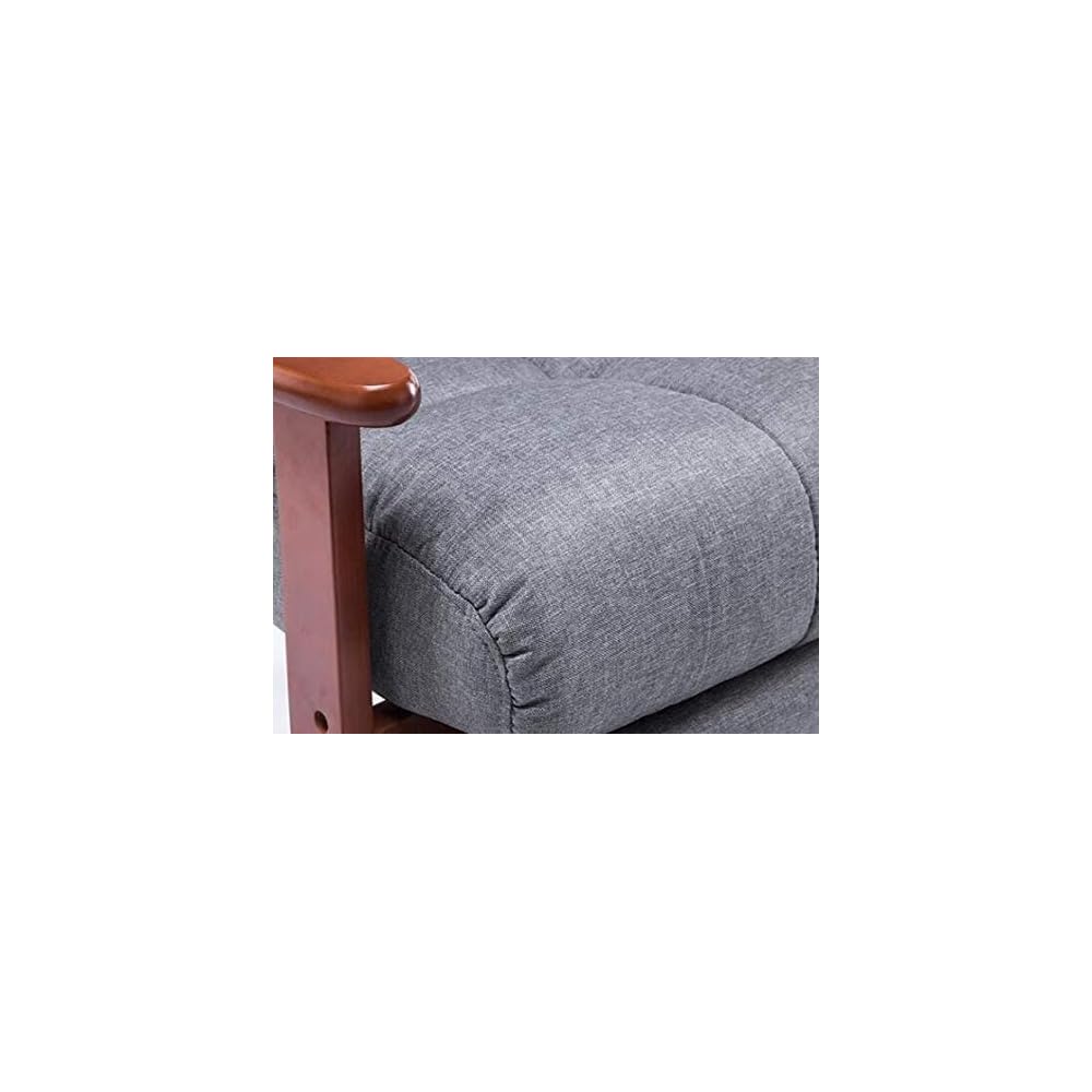 Office Chair Modern Living Room Chair Fabric Upholstered Furniture Lounge Reclining Armchair Accent Chair with Footrest (Color: C) (Color : C) (A)
