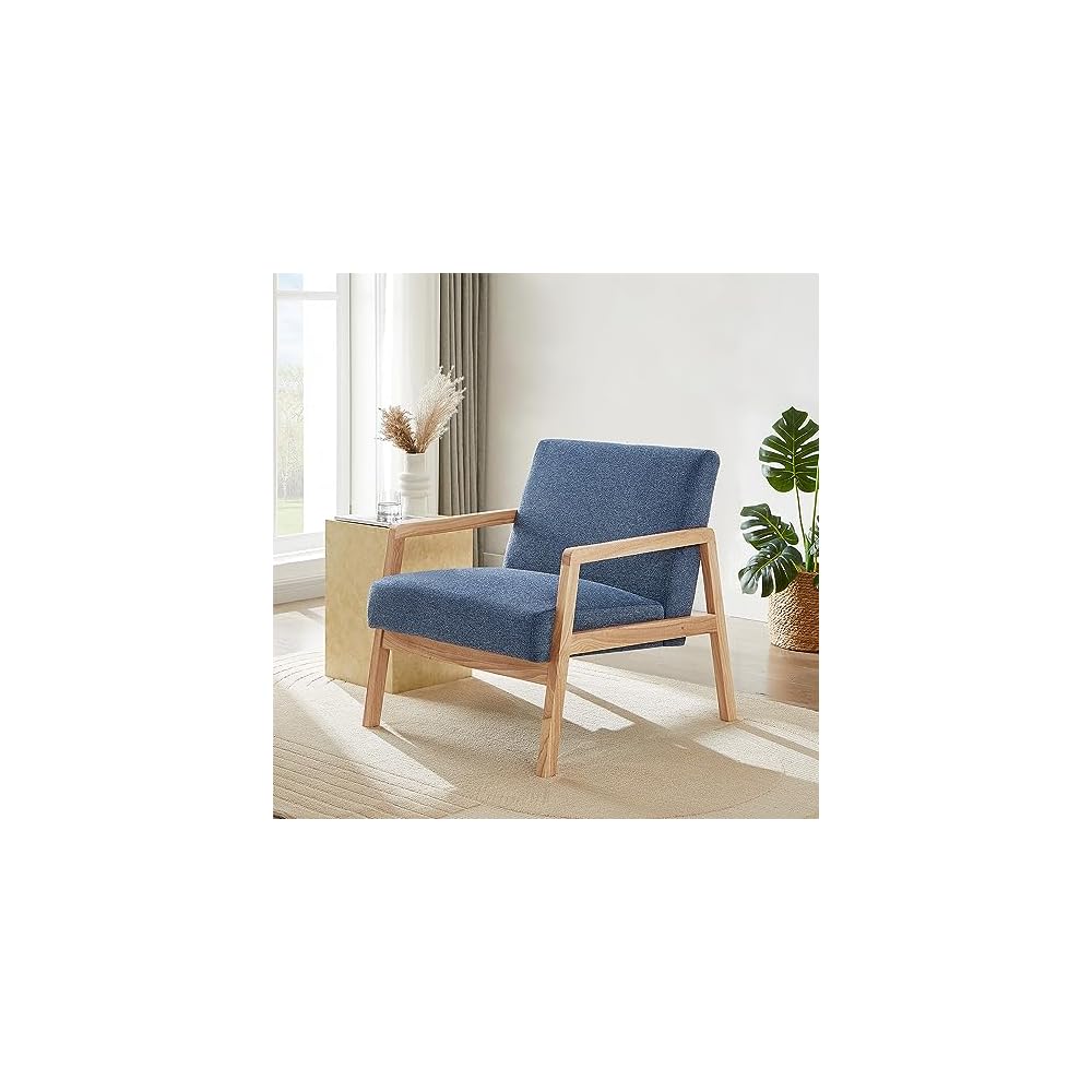 BAÏTA BONIFACIO Armchair in Blue Fabric
