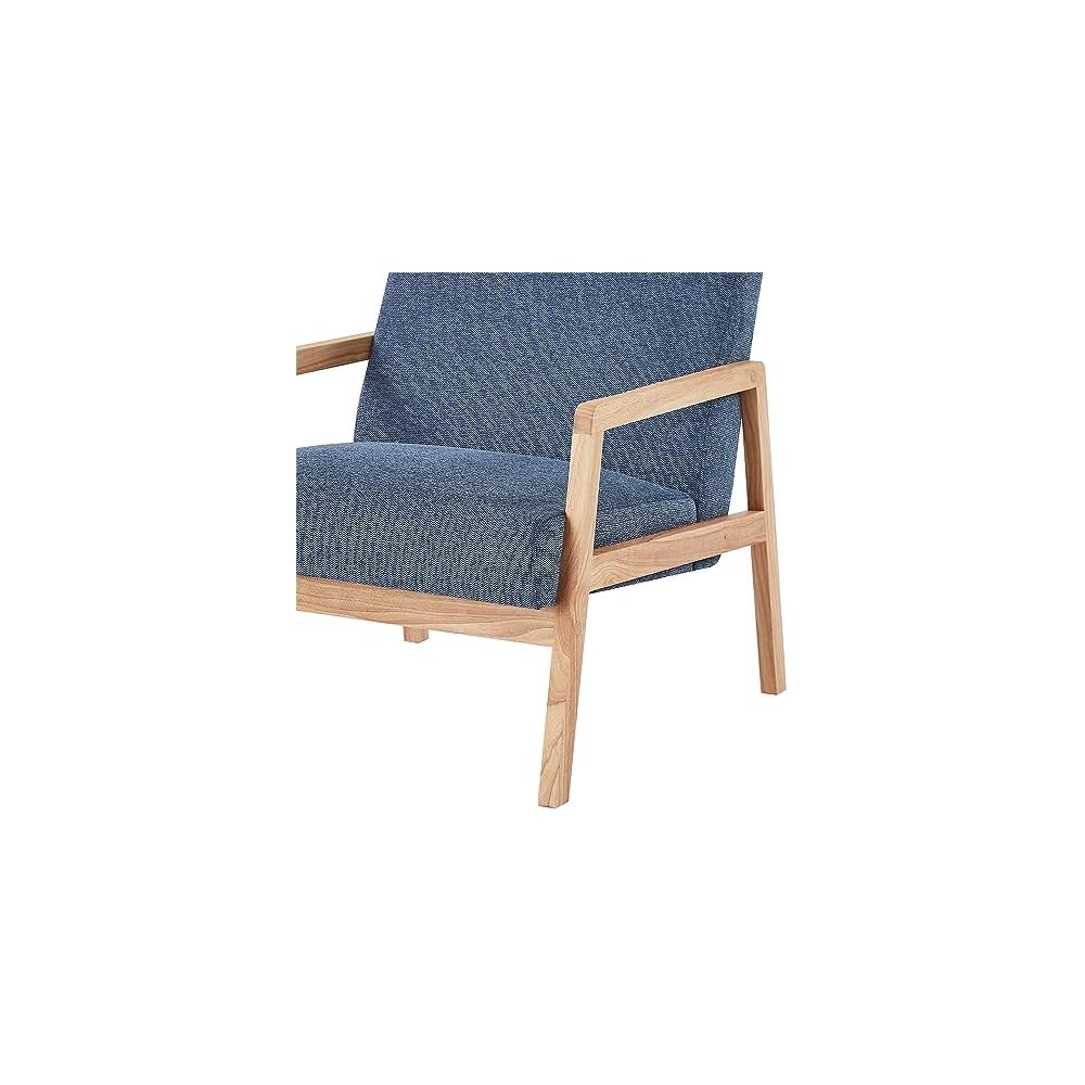 BAÏTA BONIFACIO Armchair in Blue Fabric