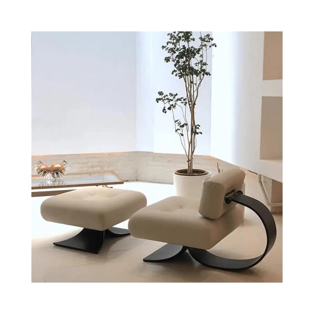 Modern Minimalist Recliner Chair – Comfortable, Stylish Lounge & Reading Chair for Living Room Black Chair