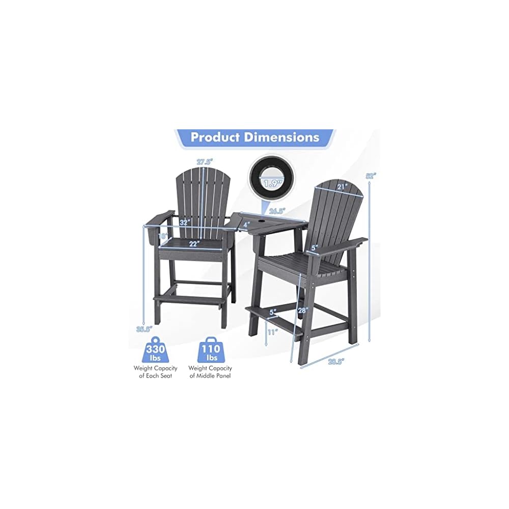 2 Piece Armrest Dining Chair Cushion Sofa Furniture Black