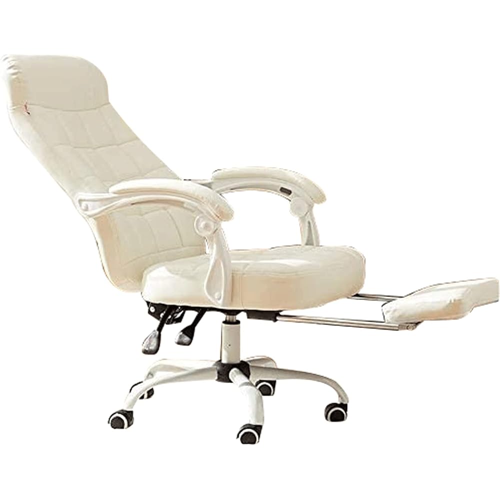 Office Chair Modern Living Room Chair Fabric Upholstered Furniture Lounge Reclining Armchair Accent Chair with Footrest (Color: C) (Color : C) (A)