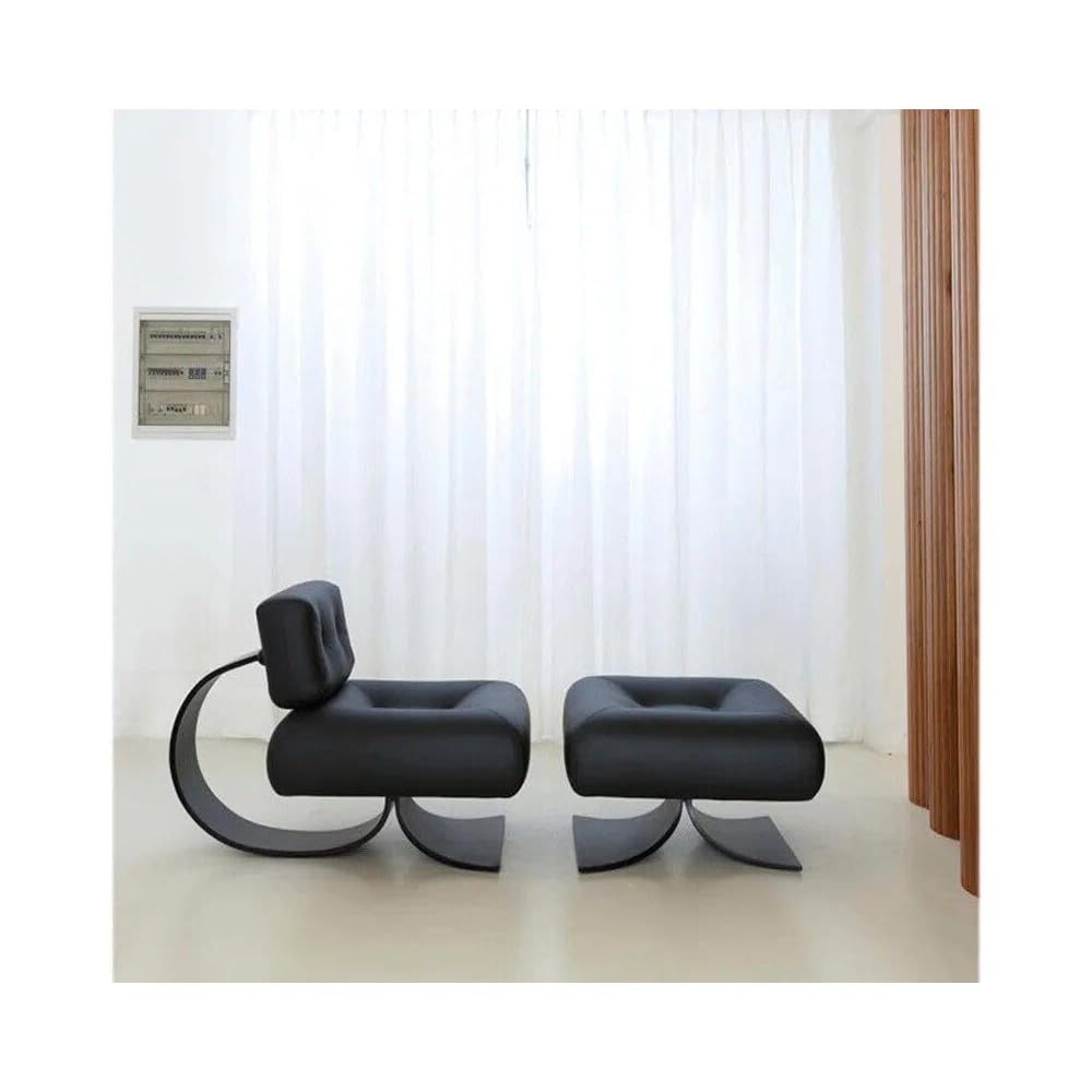 Modern Minimalist Recliner Chair – Comfortable, Stylish Lounge & Reading Chair for Living Room Black Chair