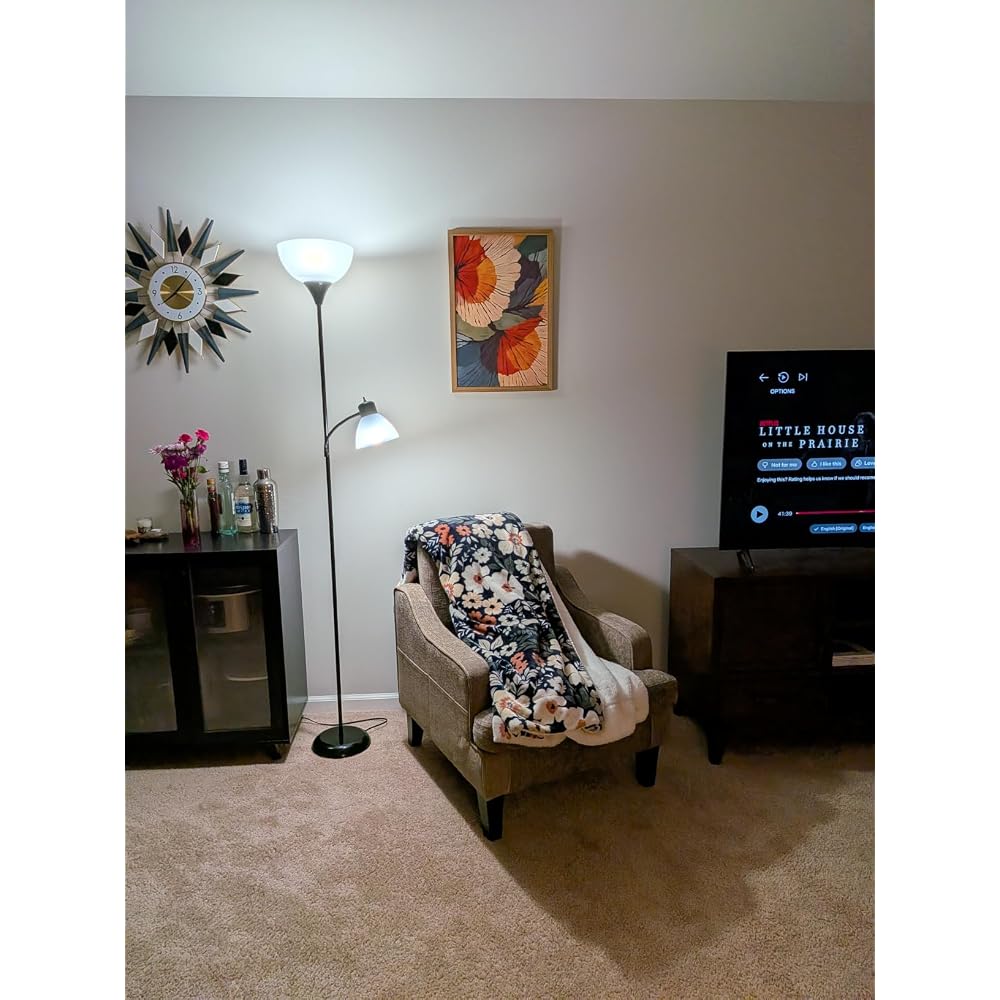 Mid-Century Accent Chair, Comfy Arm Chair Upholstered Living Room Chair for Bedroom, Fabric Reading Chair with Wood Legs for Apartment, Waiting Room, Vanity Room (Darkgray)