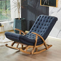 LSLYTQ Rocking Chair Sun Lounger Bedroom Living Room Balcony Reading Chair Coffee Chair Patio Trace Garden Sofa Chair Sun Loung Pregnant Woman Armchair